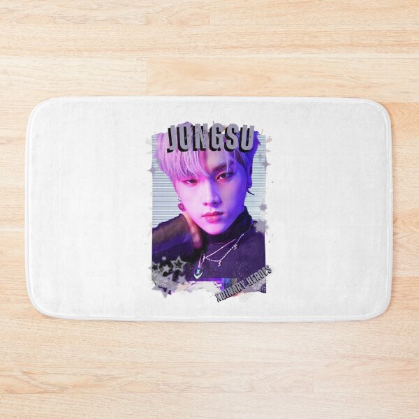 Item preview, Xdinary Heroes Jungsu Kpop Boy Band Monochrome Korean Collage Art Design designed and sold by HELL0WBELLO.