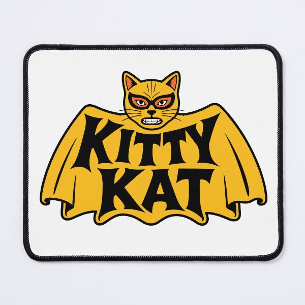 Item preview, Kitty Kat Cartoon Cat Head Mascot Illustration designed and sold by PIXEL POP DESIGNS - Beyond the Norm!.
