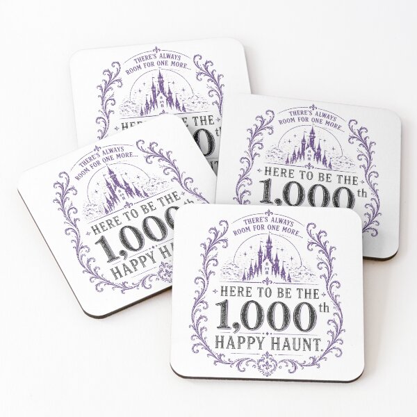 Item preview, Here to Be the 1000th Happy Haunt designed and sold by DisneyHumor.