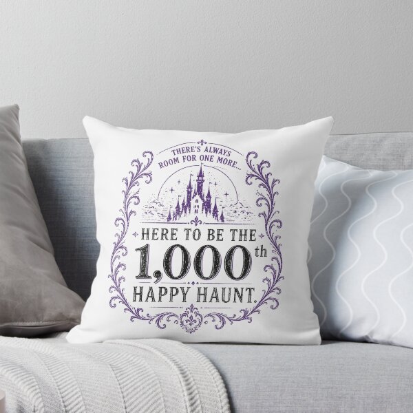 Item preview, Here to Be the 1000th Happy Haunt designed and sold by DisneyHumor.