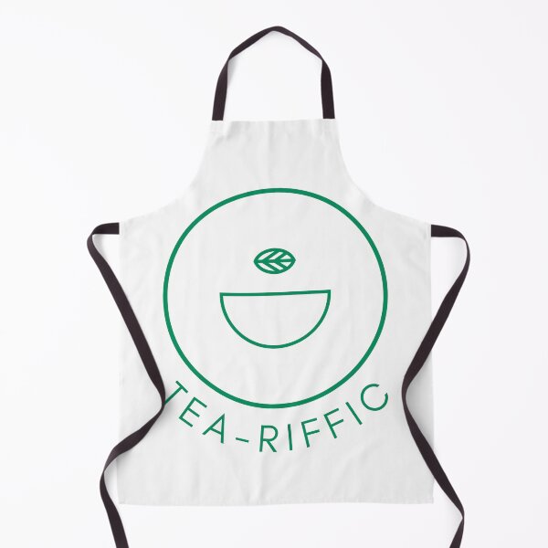 Item preview, Minimalist Matcha Tea-riffic Curved Quote Design designed and sold by LekkieStudioArt.