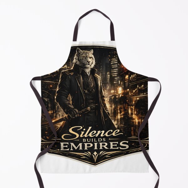 Item preview, Silence Builds Empires Luxury Samurai Wealth Aesthetic designed and sold by StickyGuys.