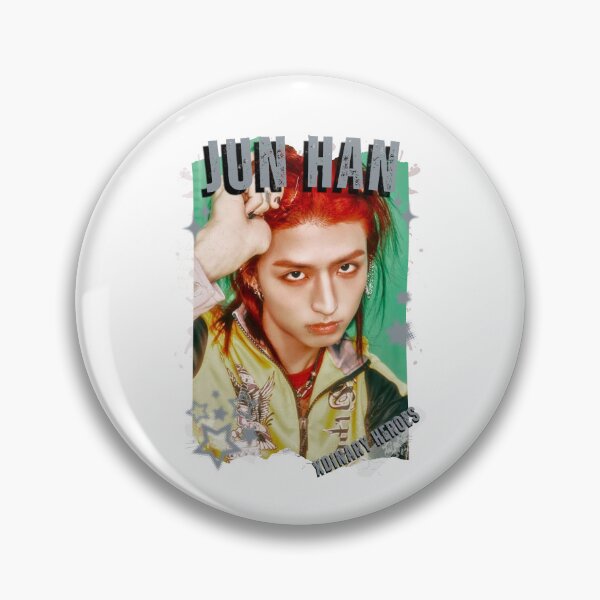 Item preview, Xdinary Heroes Jun Han Kpop Boy Band Monochrome Korean Collage Art Design designed and sold by HELL0WBELLO.