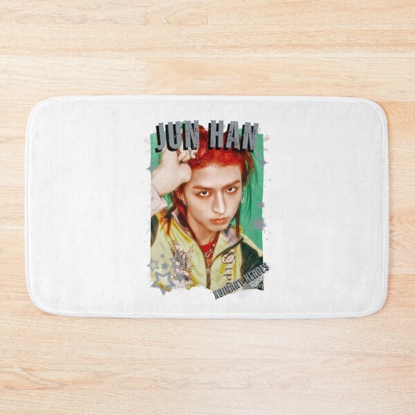 Item preview, Xdinary Heroes Jun Han Kpop Boy Band Monochrome Korean Collage Art Design designed and sold by HELL0WBELLO.