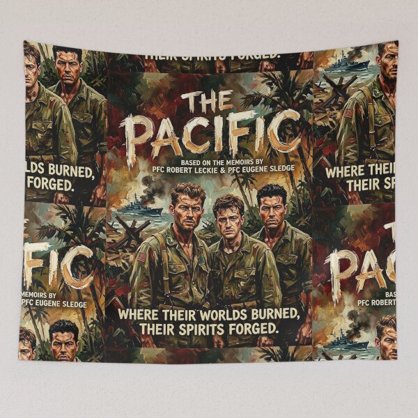 Item preview, The Pacific: Where Worlds Burned designed and sold by Art's Diner.