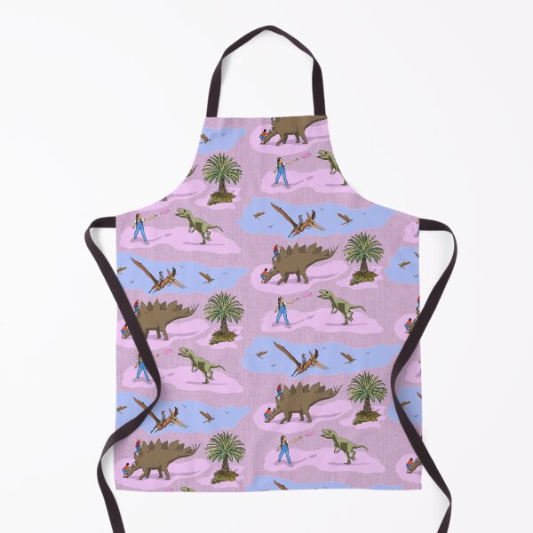 Item preview, dinosaur nannies on playground in pink and blue designed and sold by LisetteBaron.