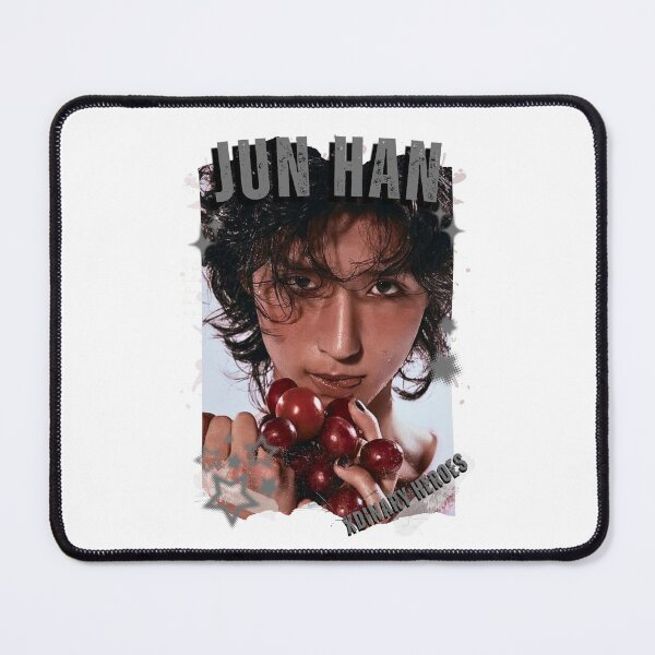 Item preview, Xdinary Heroes Jun Han Kpop Boy Band Monochrome Korean Collage Art Design designed and sold by HELL0WBELLO.