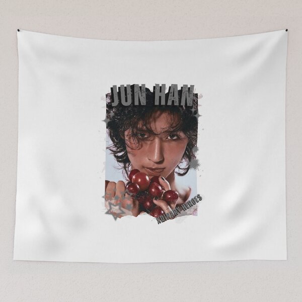 Item preview, Xdinary Heroes Jun Han Kpop Boy Band Monochrome Korean Collage Art Design designed and sold by HELL0WBELLO.