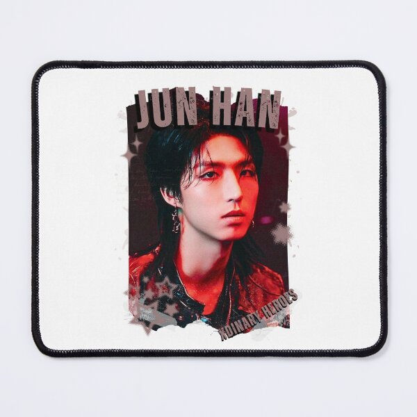 Item preview, Xdinary Heroes Jun Han Kpop Boy Band Monochrome Korean Collage Art Design designed and sold by HELL0WBELLO.