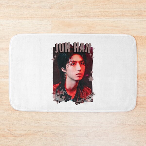 Item preview, Xdinary Heroes Jun Han Kpop Boy Band Monochrome Korean Collage Art Design designed and sold by HELL0WBELLO.