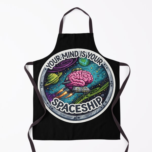 Item preview, Your Mind Is Your Spaceship – Cosmic Mindset Rocket Design designed and sold by Altair_.