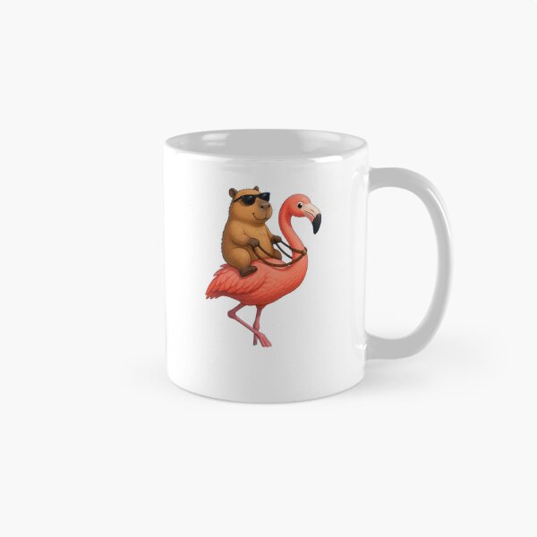 Item preview, capybara flamingo designed and sold by Gokuxtreme.