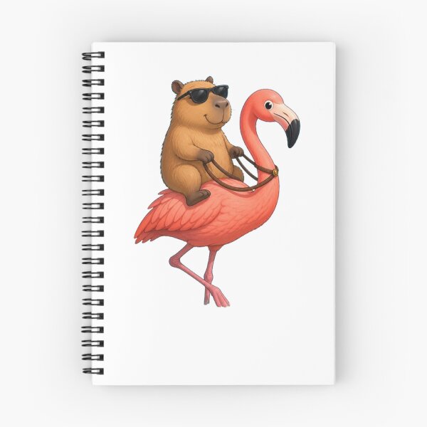 Item preview, capybara flamingo designed and sold by Gokuxtreme.