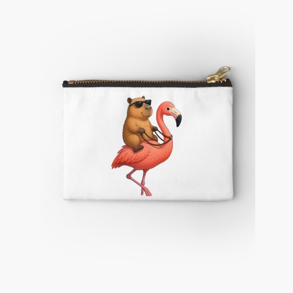 Item preview, capybara flamingo designed and sold by Gokuxtreme.