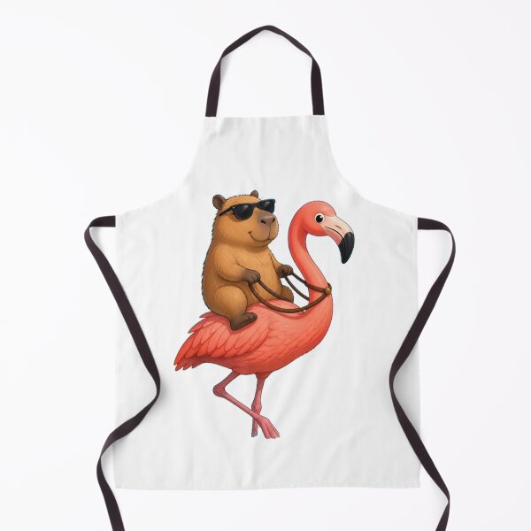 Item preview, capybara flamingo designed and sold by Gokuxtreme.