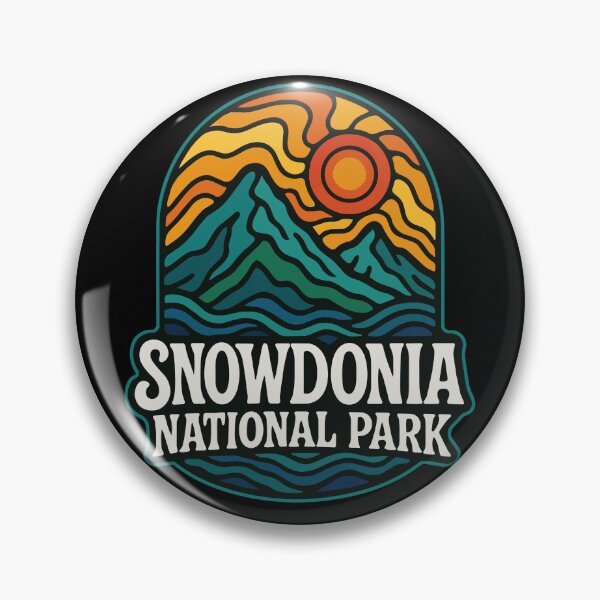 Item preview, Snowdonia National Park Wales Trippy Art Travel designed and sold by TomFrontierArt.