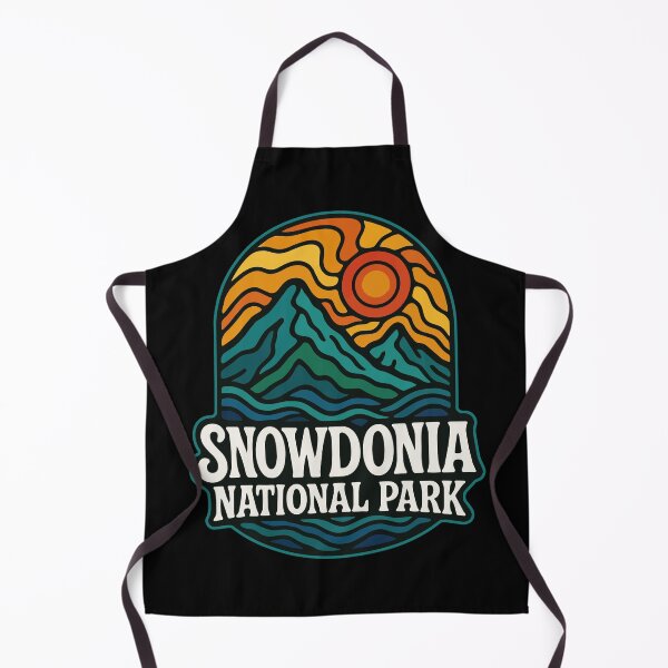 Item preview, Snowdonia National Park Wales Trippy Art Travel designed and sold by TomFrontierArt.