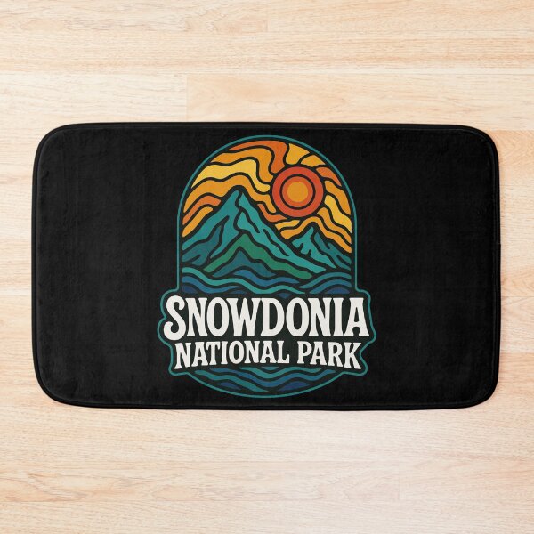 Item preview, Snowdonia National Park Wales Trippy Art Travel designed and sold by TomFrontierArt.