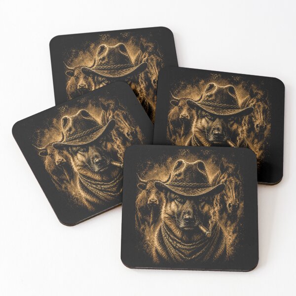 Item preview, German Shepherd Western Graphic Cowboy Dog Smoking designed and sold by Kladhadredo.