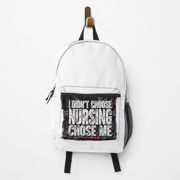 Item preview, I Didn't Choose Nursing Nursing Chose Me | 99% Bold Nurse Shirt | Coffee & Chaos Grunge designed and sold by Petringo.