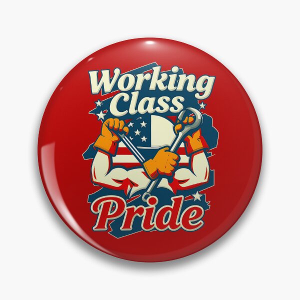 Item preview, Working Class Pride Vintage American Worker Design designed and sold by Topoartispp.