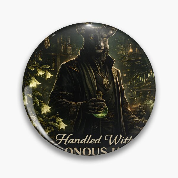 Item preview, Handled With Poisonous Intent Luxury Botanical Aesthetic designed and sold by StickyGuys.