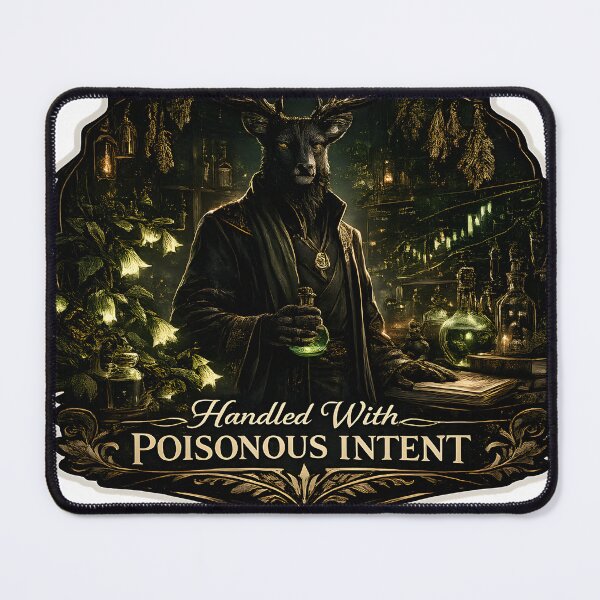 Item preview, Handled With Poisonous Intent Luxury Botanical Aesthetic designed and sold by StickyGuys.