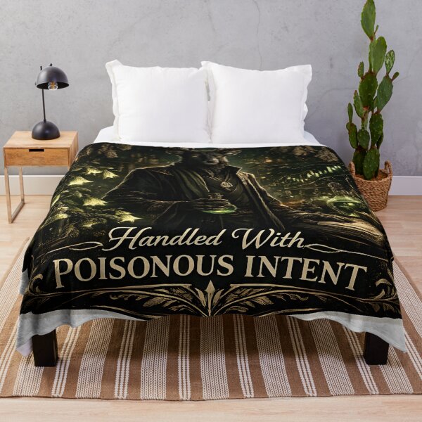 Item preview, Handled With Poisonous Intent Luxury Botanical Aesthetic designed and sold by StickyGuys.