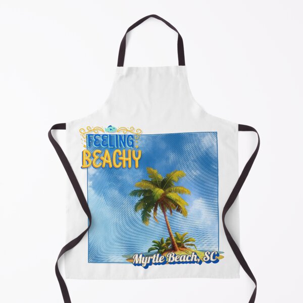 Item preview, Feeling Beachy – Myrtle Beach, SC Palm Tree Shirt | South Carolina Beach Summer Vibes designed and sold by DonnaRaine.