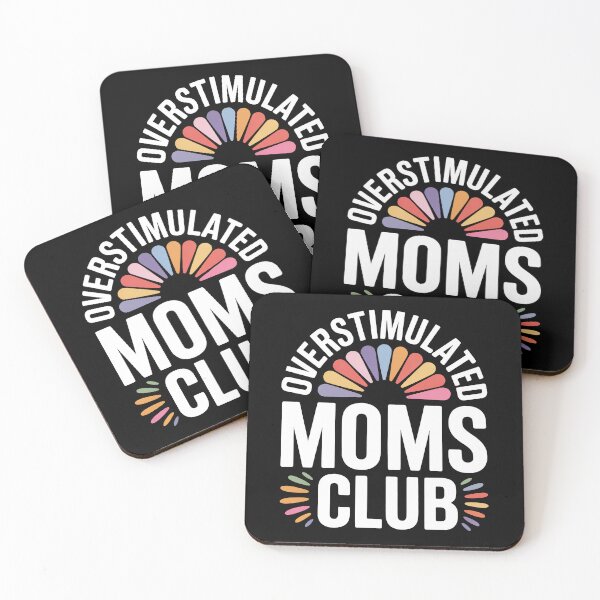 Item preview, Overstimulated Moms Club Funny Mom Gift For Mothers Day designed and sold by Say It With Ink.
