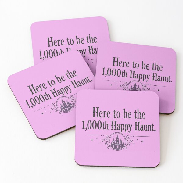 Item preview,  1,000th Happy Haunt Haunted Mansion Minimalist designed and sold by DisneyHumor.