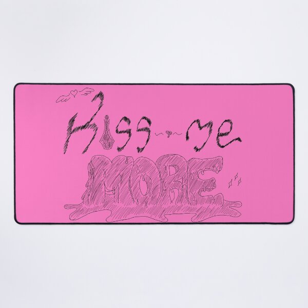 Item preview, 'Kiss Me More' Hand Drawn Text Art designed and sold by rAaNDOMUser.