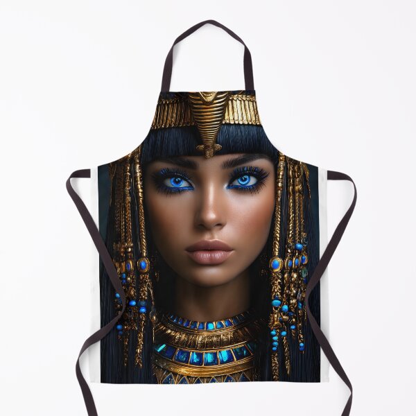Item preview, Regal Pharaoh with Striking Blue Eyes and Gold designed and sold by Artessie.