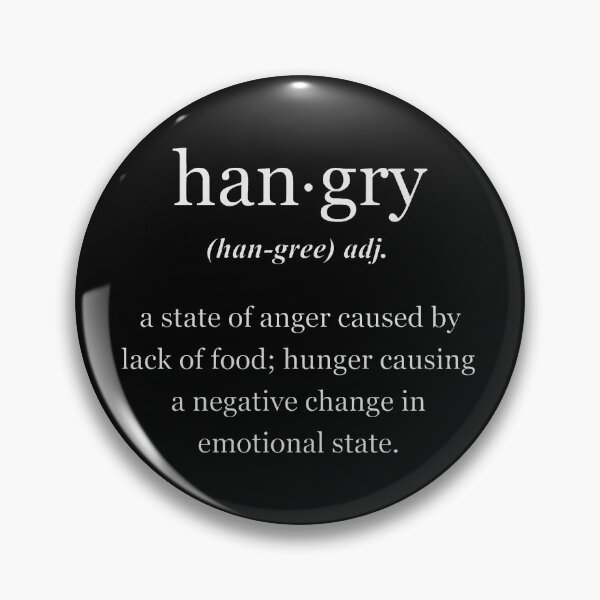 Item preview, Hangry Definition Gifts - Hungry and Angry People Funny Gift Ideas for Hangry Kits designed and sold by merkraht.
