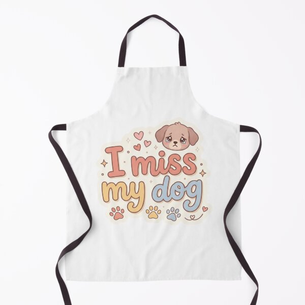Item preview, Cute Sad Crying Dog Meme I Miss My Dog Emotional Sticker designed and sold by ItsArtisticLab.