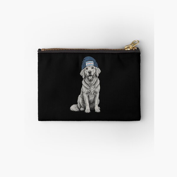 Item preview, Retriever Chicago Flag Beanie Dog designed and sold by snowry.