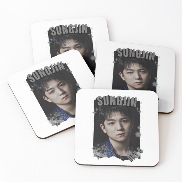 Item preview, DAY6 Group Sungjin Members Retro Scrapbook Kpop Collage Design designed and sold by HELL0WBELLO.