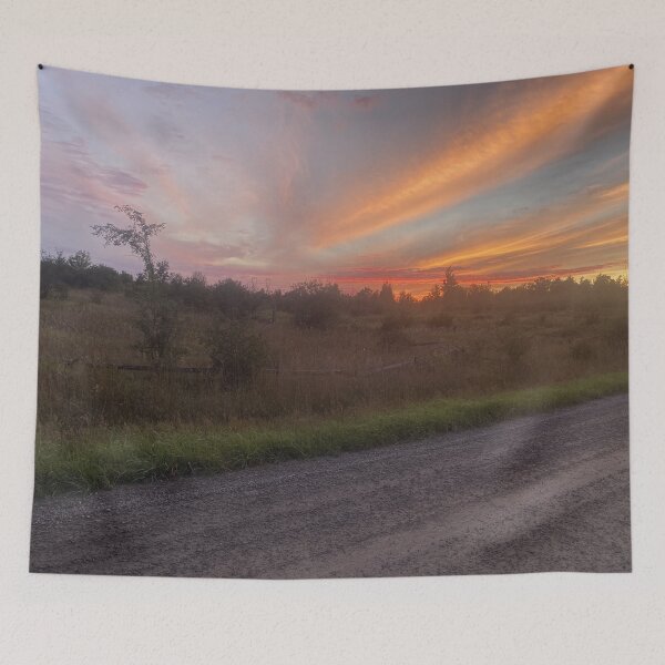 Item preview, Rippling Sky in Sunset designed and sold by Mychaila's Creations.