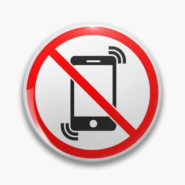 Item preview, No Phones Allowed Sticker – Mobile Phone Ban Sign designed and sold by RafenStein.