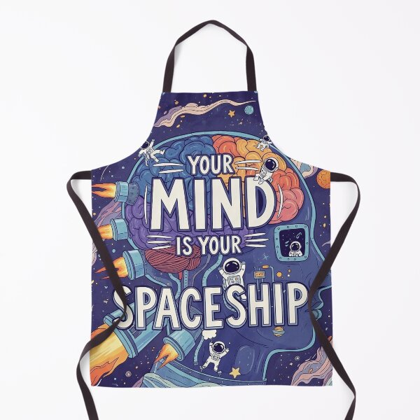 Item preview, Your Mind Is Your Spaceship – Cosmic Mindset Rocket Design designed and sold by Altair_.
