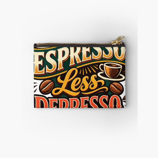 Item preview, More Espresso Less Depresso designed and sold by ttuniques.