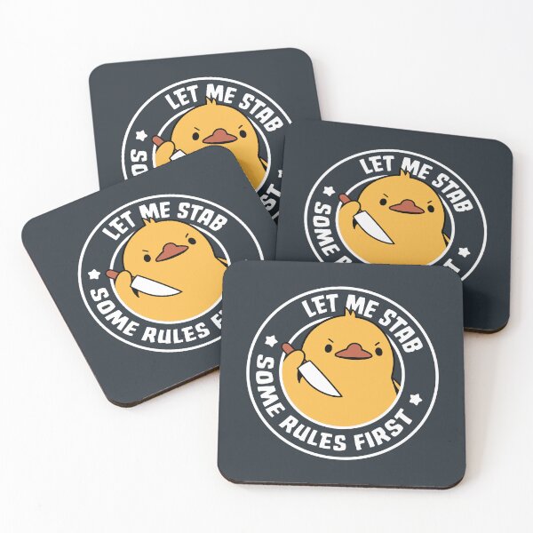 Item preview, Let Me Stab Some Rules First Duck by Tobe Fonseca designed and sold by Tobe Fonseca®.