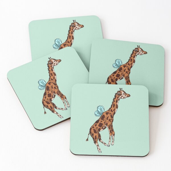 Item preview, Giraffe with Fairy Wings designed and sold by Antiope33.