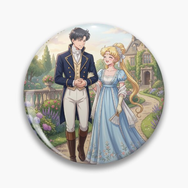 Item preview, Usagi and Mamoru in Regency designed and sold by Solace Sparkles.