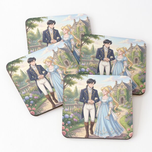 Item preview, Usagi and Mamoru in Regency designed and sold by Solace Sparkles.