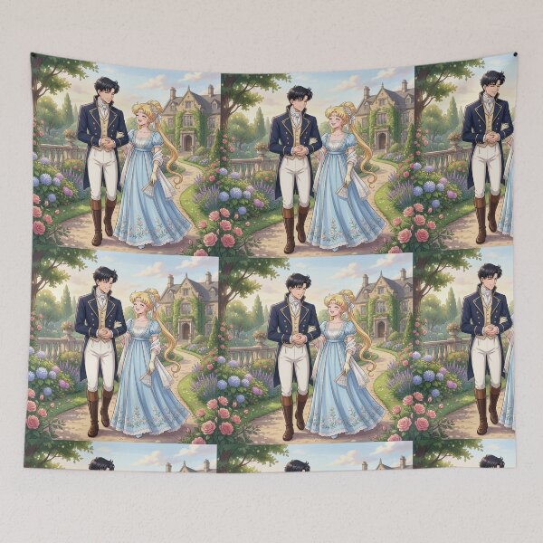 Item preview, Usagi and Mamoru in Regency designed and sold by Solace Sparkles.