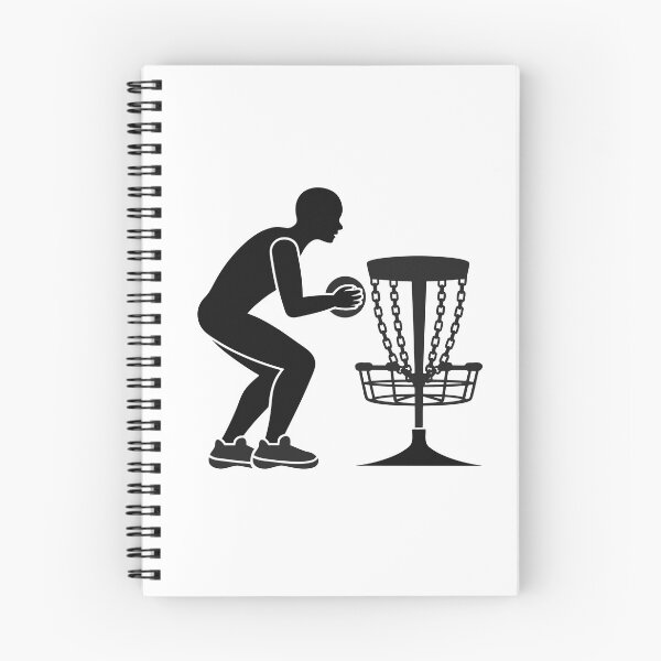 Item preview, Disc Golf Putt Player Focused Silhouette Sticker designed and sold by CutRootCo.