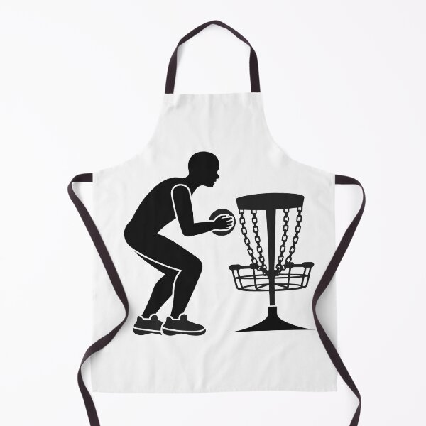 Item preview, Disc Golf Putt Player Focused Silhouette Sticker designed and sold by CutRootCo.
