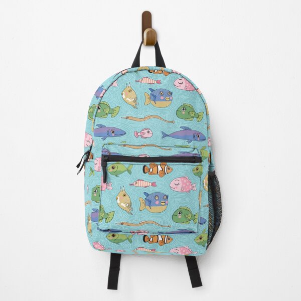 Item preview, anthropomorphic cartoon fish designed and sold by LisetteBaron.