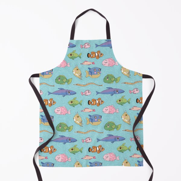 Item preview, anthropomorphic cartoon fish designed and sold by LisetteBaron.
